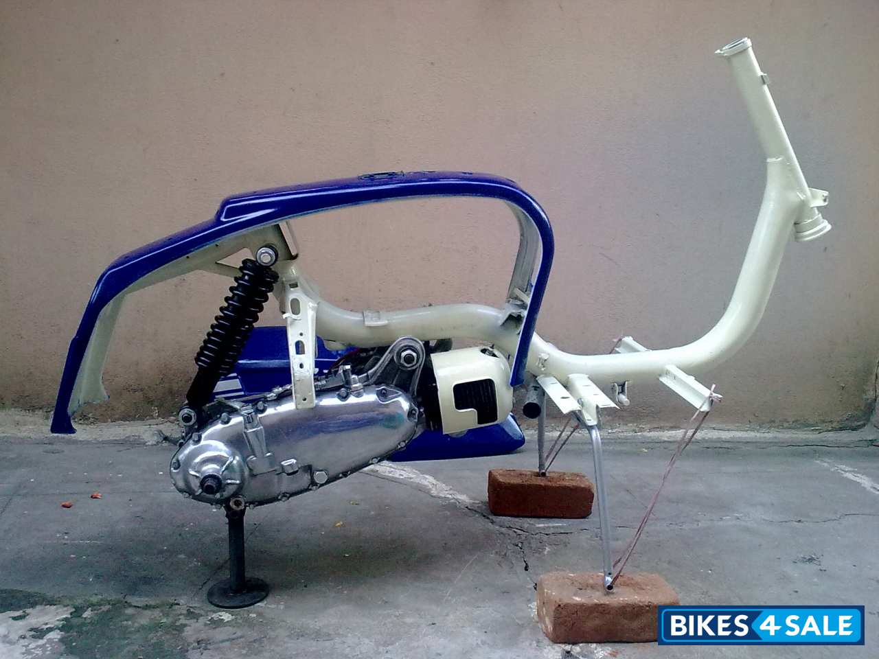 Pepsi Blue Vintage Bike