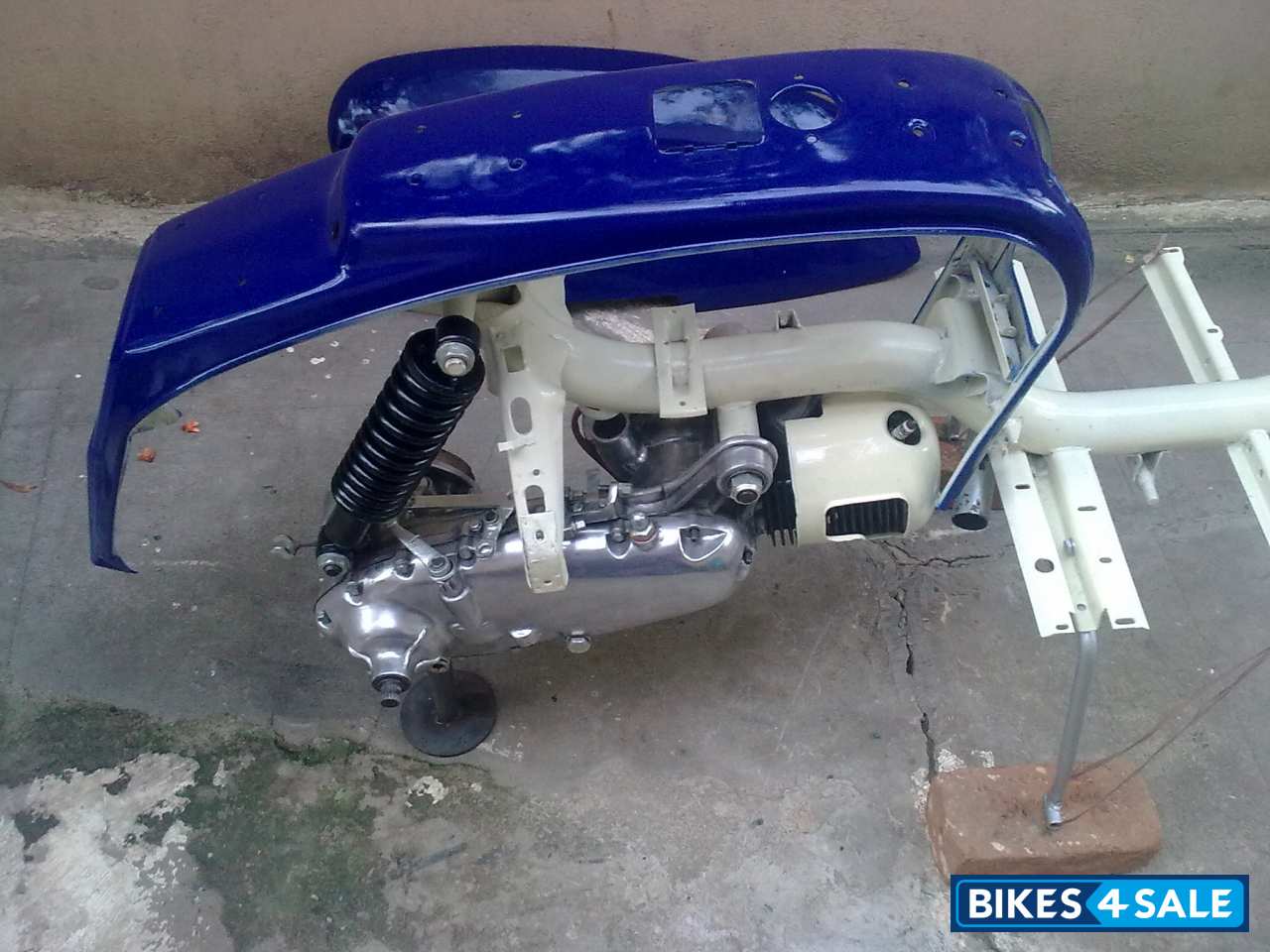 Pepsi Blue Vintage Bike