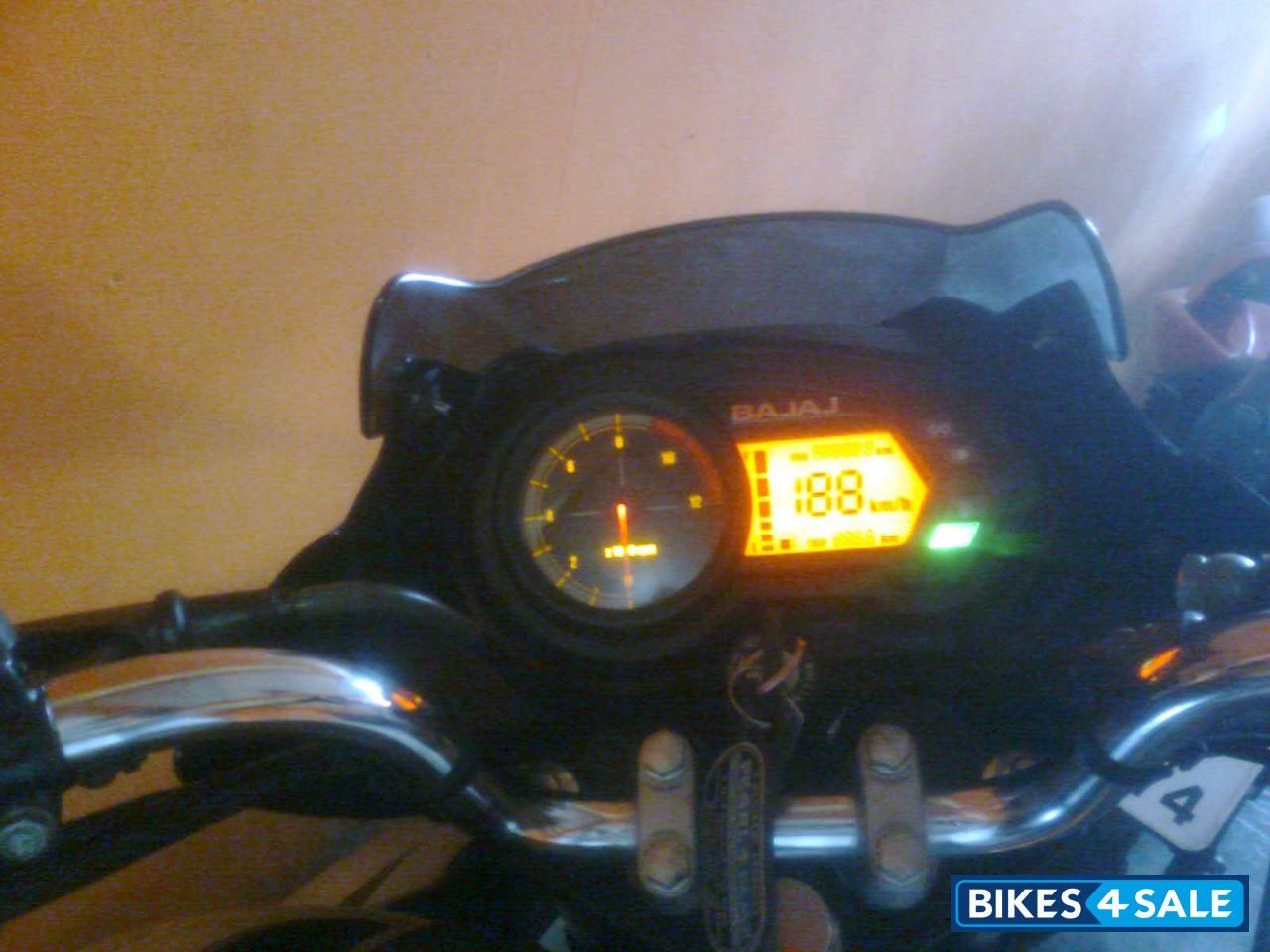 Grey Bajaj Discover DTSi 135