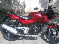 Red Bajaj Pulsar 200 DTSi