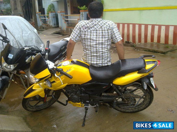 Yellow TVS Apache RTR 160
