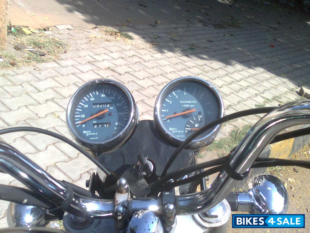 Magic Black Royal Enfield Thunderbird