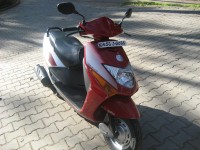 Red Honda Dio