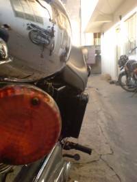 Chrome And Black Royal Enfield Bullet Machismo A350