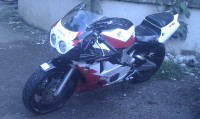 White/red/black Honda CBR