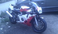 White/red/black Honda CBR