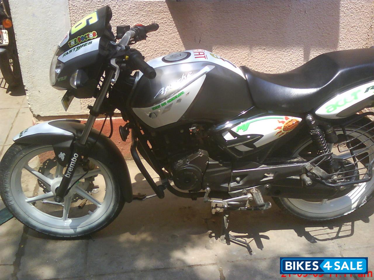 apache 160 tyre price mrf