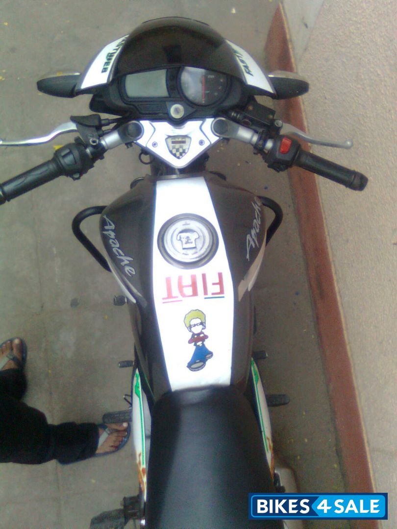 Titanium Grey TVS Apache RTR 160