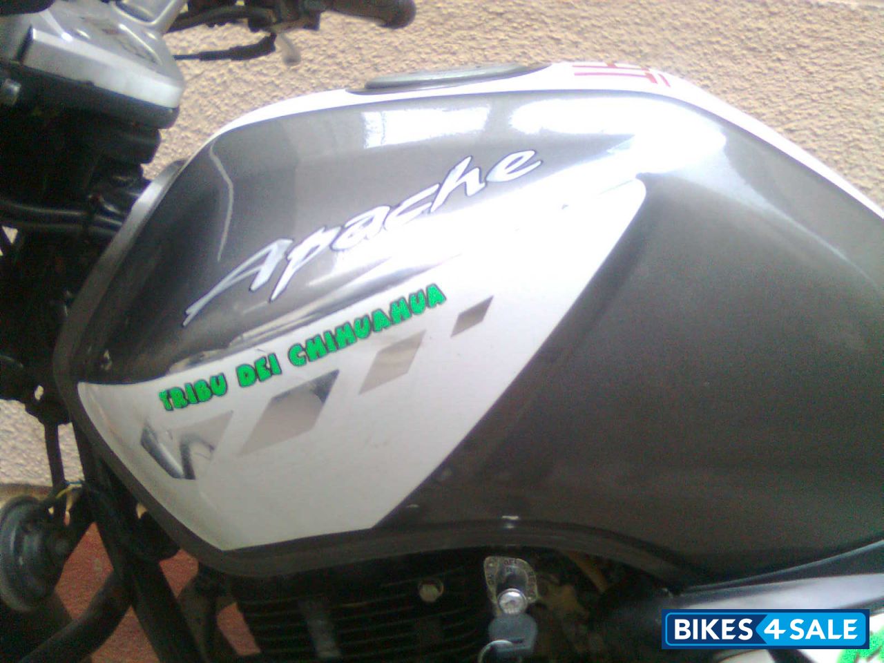 Titanium Grey TVS Apache RTR 160