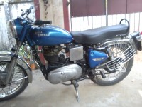Blue Royal Enfield Bullet Standard 350