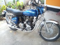 Blue Royal Enfield Bullet Standard 350