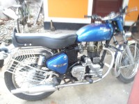 Blue Royal Enfield Bullet Standard 350
