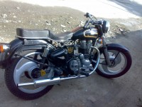 Black Royal Enfield Bullet Standard 350