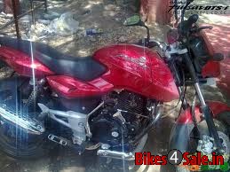 Red Bajaj Pulsar 150 DTSi