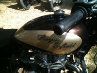 Chocolate. Royal Enfield Bullet Standard 350