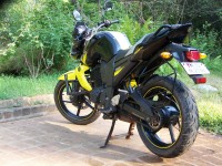 Yellow Black Yamaha FZ-S