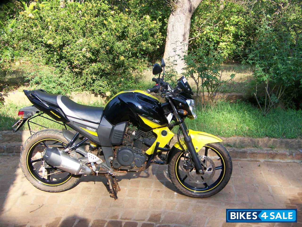 Yellow Black Yamaha FZ-S Yellow Black Yamaha FZ-S