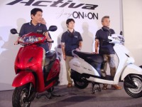 White And Gray Honda Activa