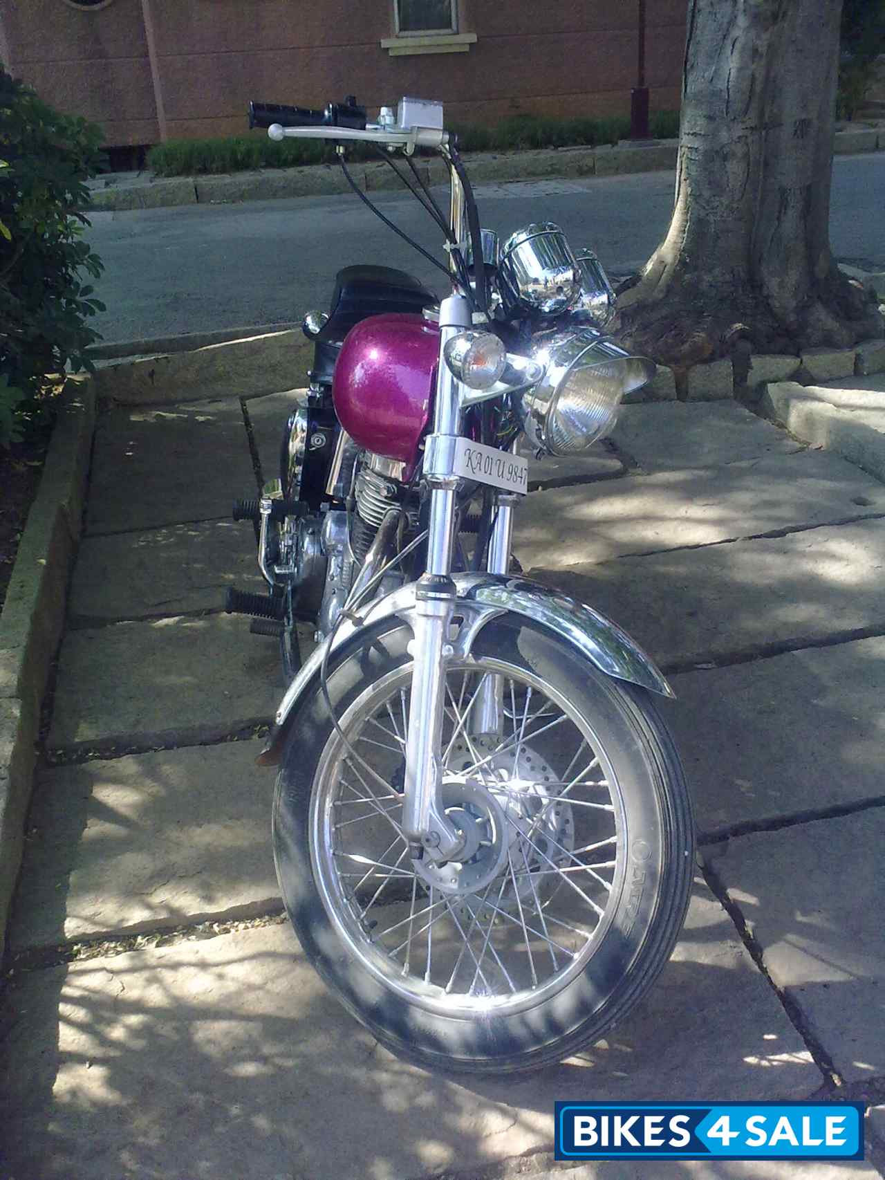 royal enfield classic 350 pink color