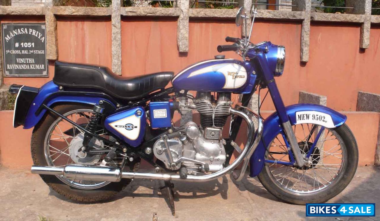 bullet 350 blue color