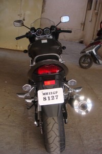 Ash Grey Suzuki Bandit 1250S