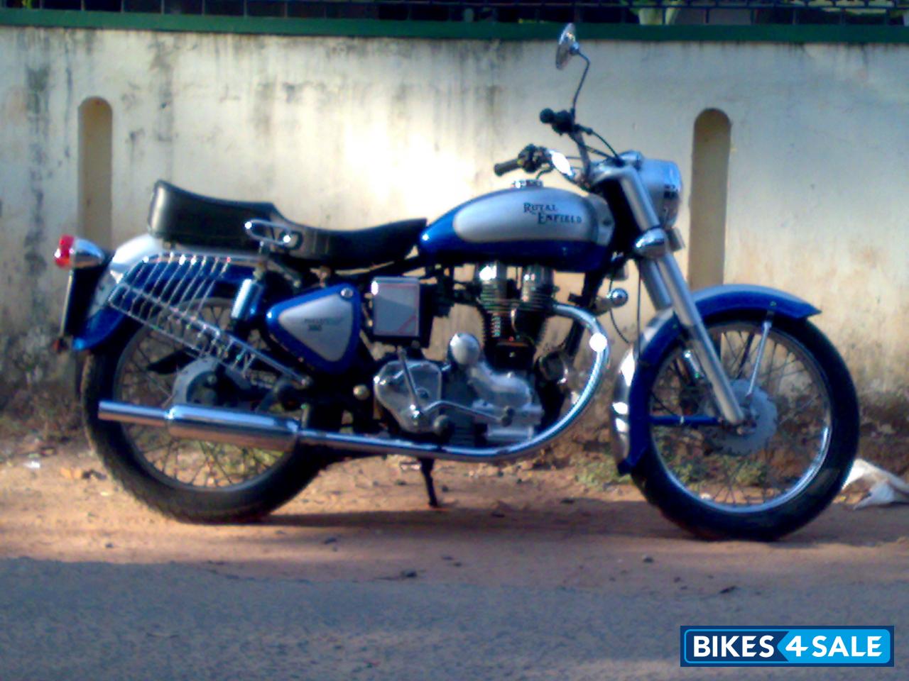 bullet 350 blue color