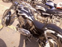 Black And Silver(designed) Royal Enfield Bullet Standard 350