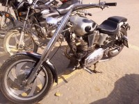 Black And Silver(designed) Royal Enfield Bullet Standard 350