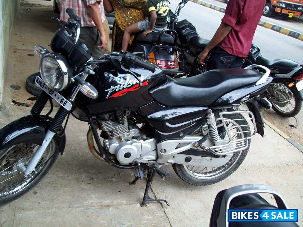 Black Blue Bajaj Pulsar 150 DTSi