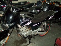Black Red Bajaj Pulsar 150 DTSi