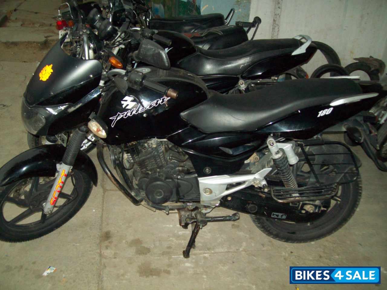 Black Red Bajaj Pulsar 150 DTSi