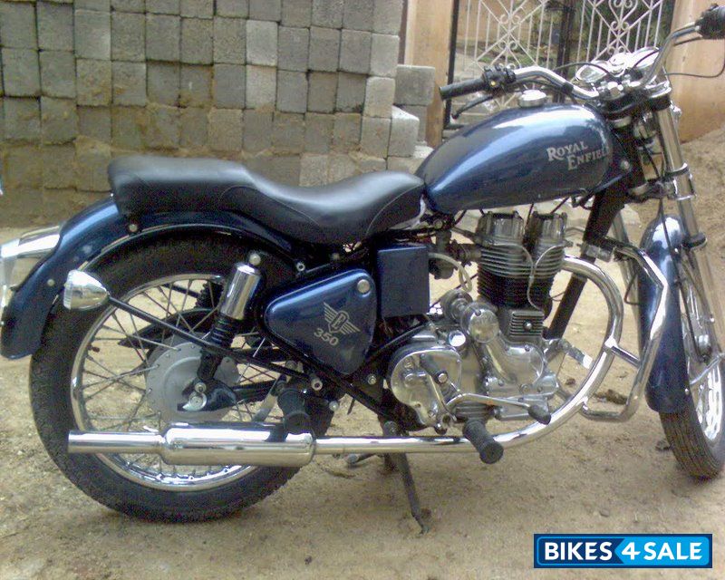 bullet 350 blue color