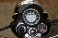 Black Royal Enfield Vintage Bullet