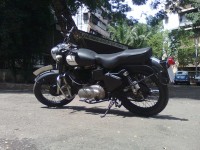 Matt Black Royal Enfield Bullet Standard 350