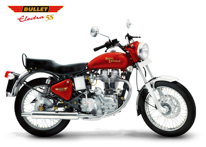 Chilly Red Royal Enfield Bullet Electra 5S