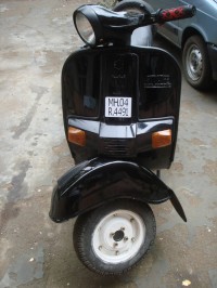 Black Bajaj Super