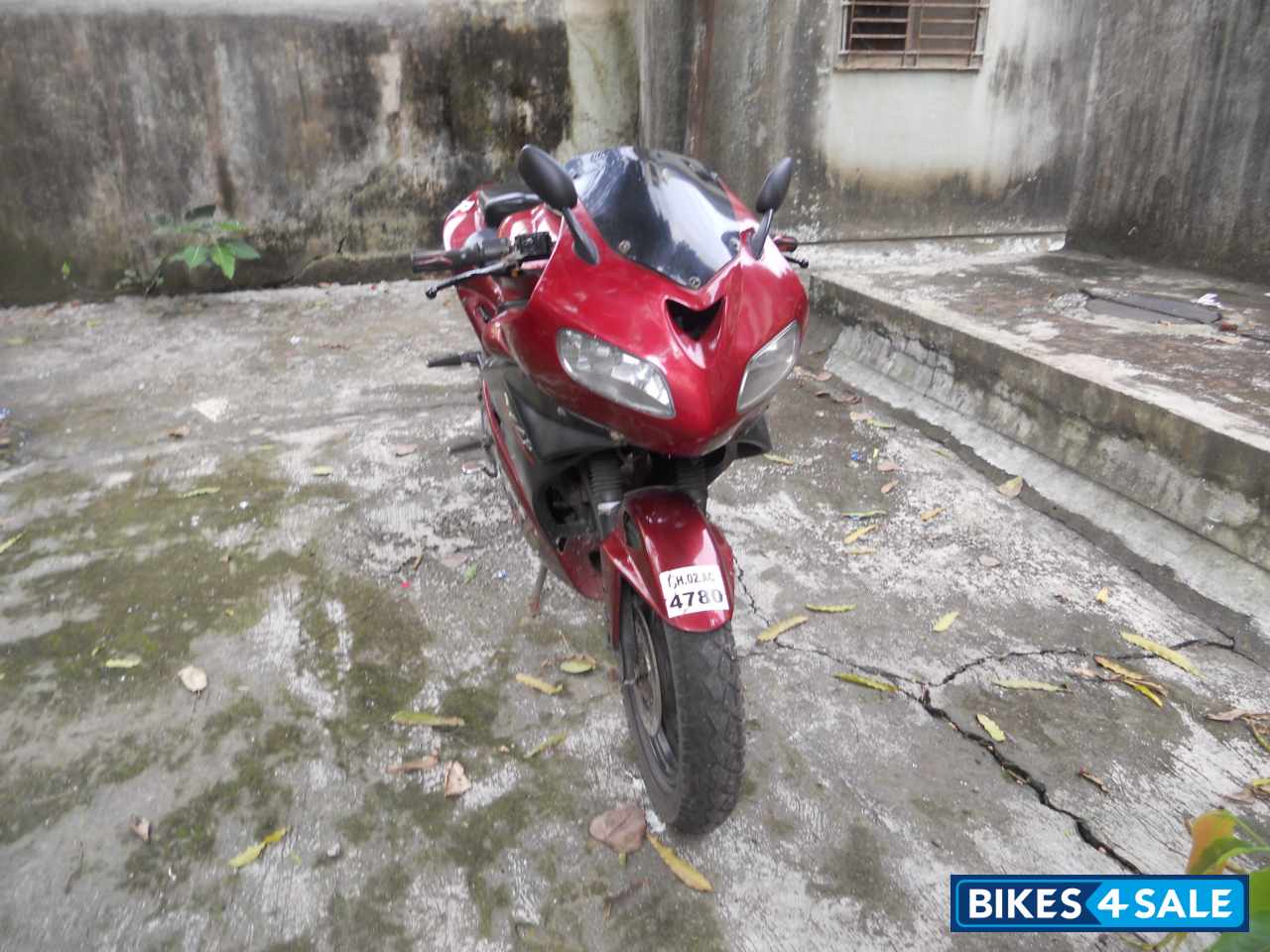 Cherry Red Modified Bike  Yamaha R1