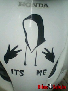 Pure White Honda Activa