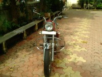 Red & Silver Royal Enfield Bullet Electra 5S