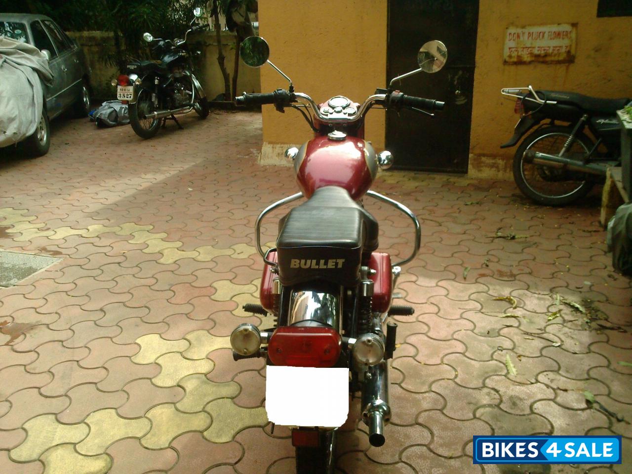 Red & Silver Royal Enfield Bullet Electra 5S Red & Silver Royal Enfield Bullet Electra 5S