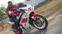 White/red Imported Yamaha