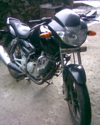 Black TVS Apache 150