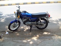 Blue Yamaha RX 135