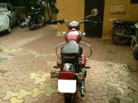 Red & Silver Royal Enfield Bullet Electra 5S