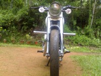 White Royal Enfield Bullet Standard 350