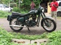 Military Green Royal Enfield Bullet Standard 350 Military, Army Used