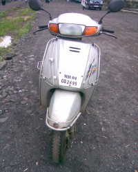 Silver Honda Activa