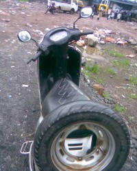 Silver Honda Activa