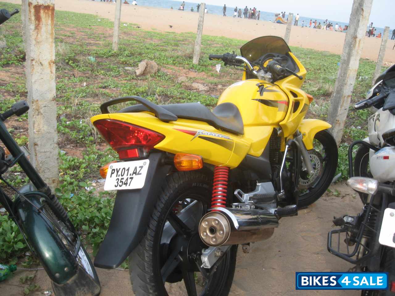 Used 09 Model Hero Karizma R For Sale In Pondicherry Id Moon Yellow Colour Bikes4sale