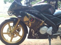 Black And Gold Yamaha YZF R15